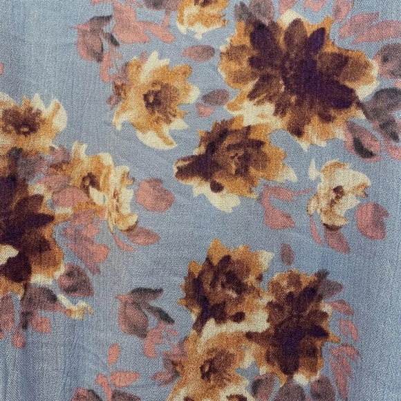 NWT Mia & Tess Floral‎ Long Wrap Dress Womens Size Medium (1236) - Picture 3 of 6